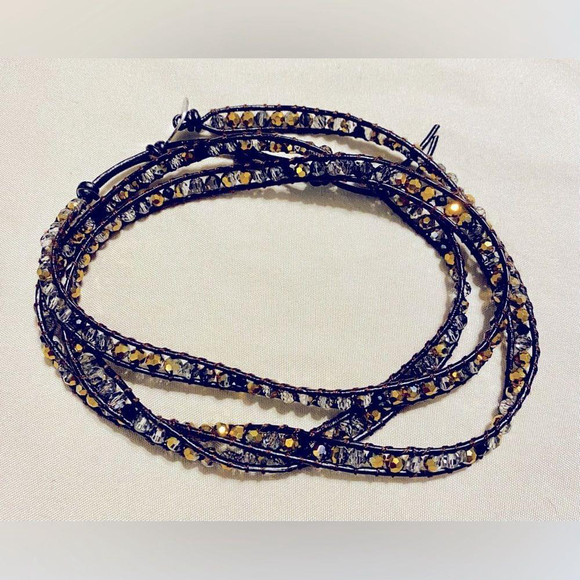 Victoria Emerson Gold Wrap Bracelet - Picture 6 of 6